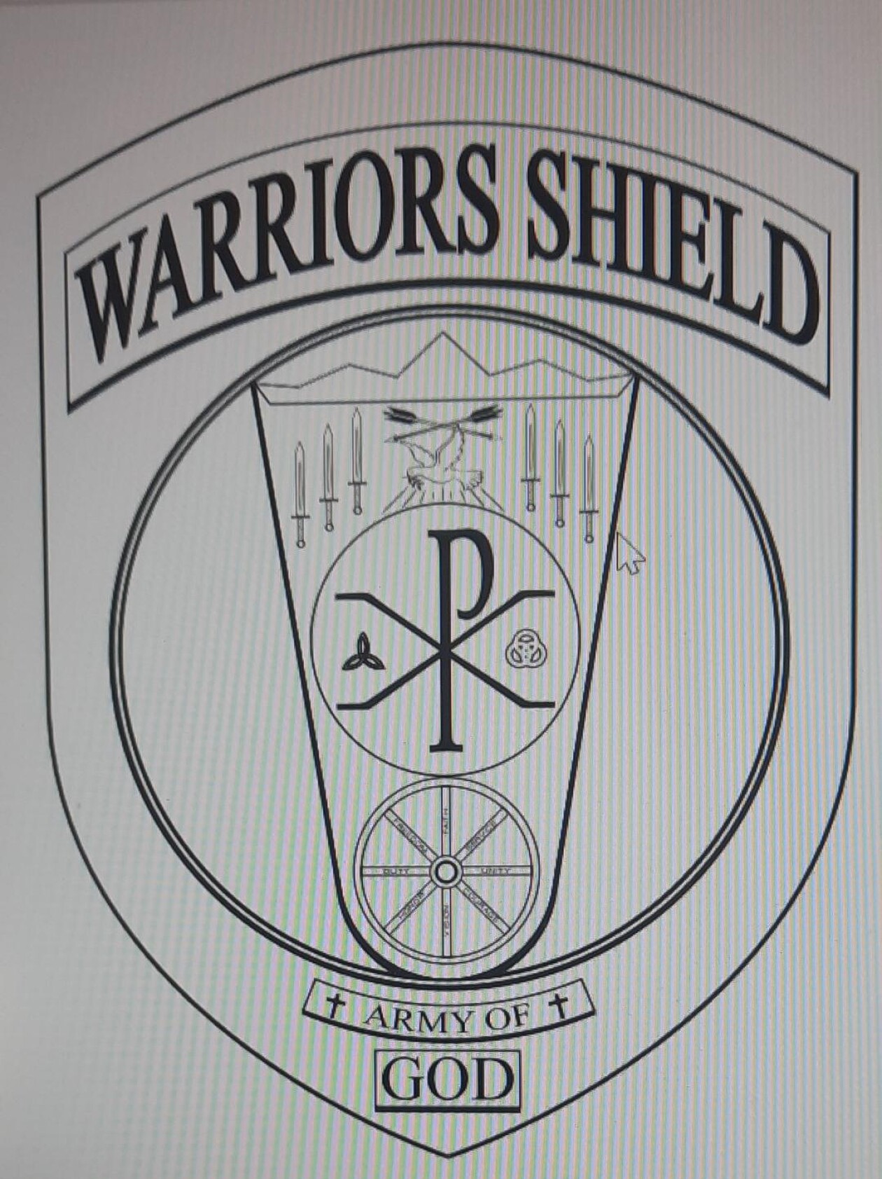 On the porch with God